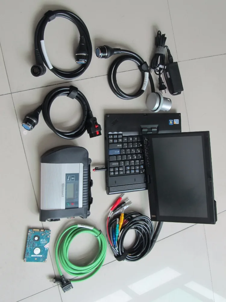  Star c4 conjunto completo mb sd conectar x200t ordenador portátil más nuevo software 320 gb hdd 201