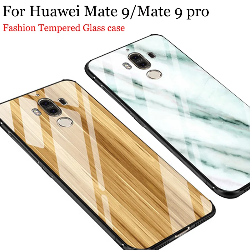 Чехол из закаленного стекла для Huawei Mate 9 чехол Mate9 pro модный зеркальный телефона 9pro