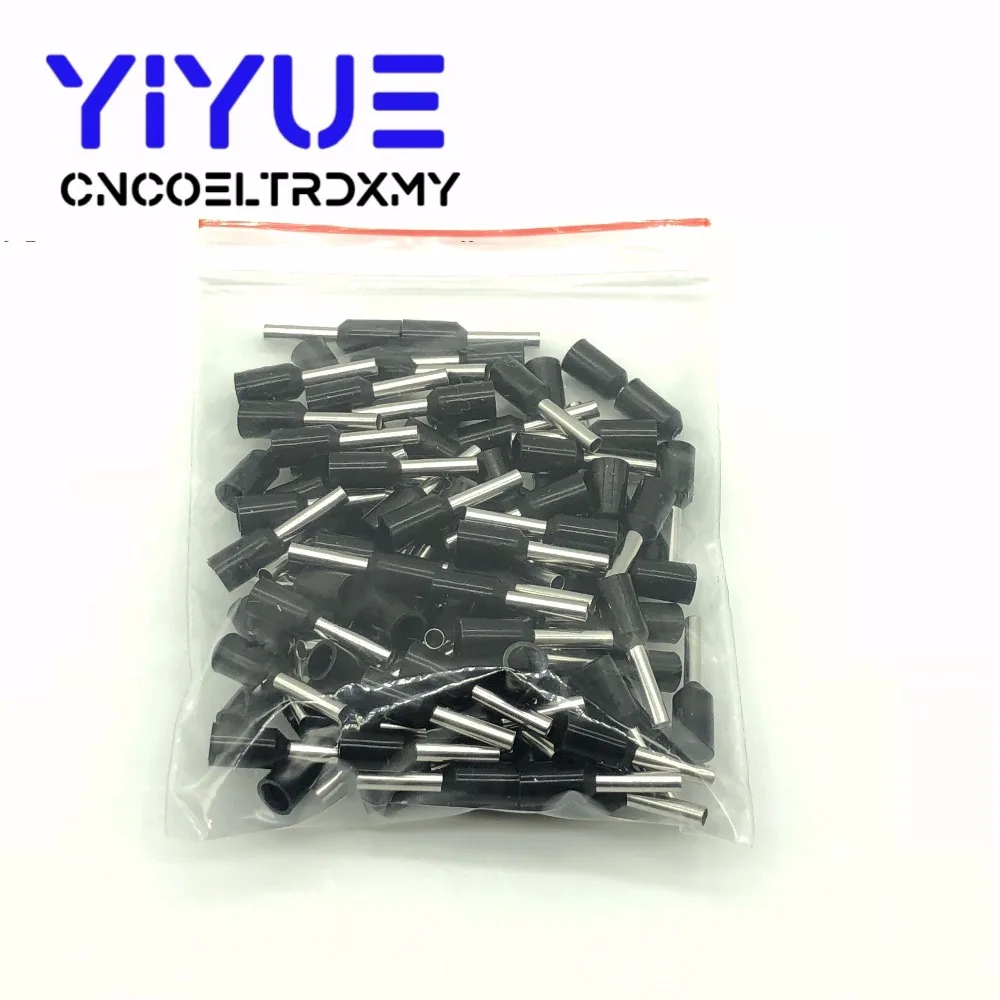 

E1510 Tube insulating Insulated terminals 1.5MM2 100PCS/Pack Cable Wire Connector Insulating Crimp Terminal Connector E