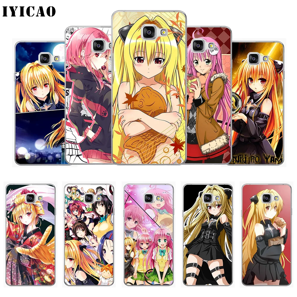 Мягкий силиконовый чехол для телефона IYICAO To Love Ru Darkness Samsung A10 A30 A40 A50 A70 M10 M20 M30