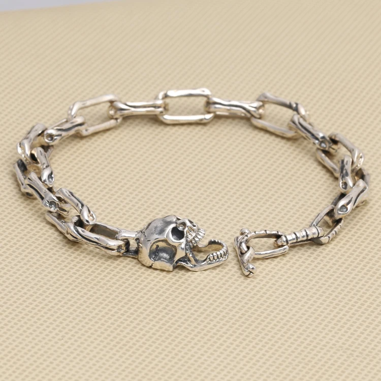 Links skull bracelet Clearance