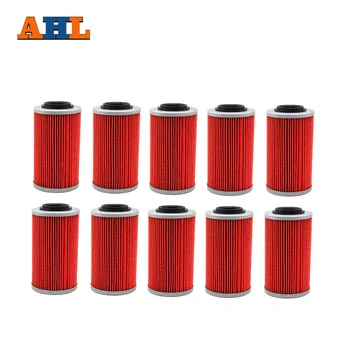 

AHL 10pcs Motorcycle Oil Grid Filter for Bombardier CAN-AM GS990 SPYDER SE5 990 RS/RT- Buell 1125R/CR Q10641AM HF-564 K&N-564