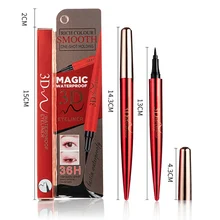 Водостойкая жидкая подводка для глаз шелковистая подводка для глаз Dreamy быстросохнущая ручка черная долговечная подводка для глаз для макияжа рекомендуется