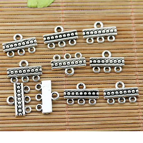20 шт. тибетский серебристый цвет 1 3 отверстия|designer womens|silver ingotsilver pepper |