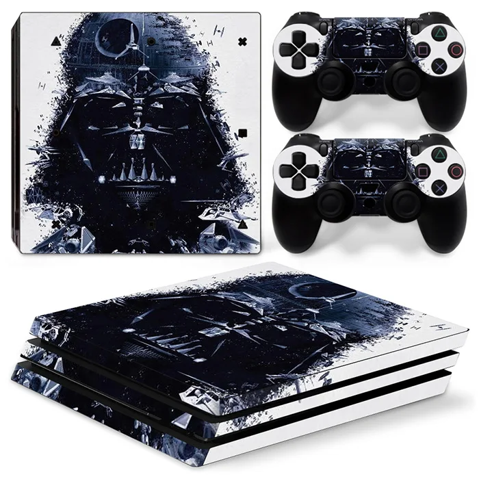 Виниловые наклейки для Sony Playstation 4 Pro белые PS4 консоль Stars wars бесплатная доставка|ps4