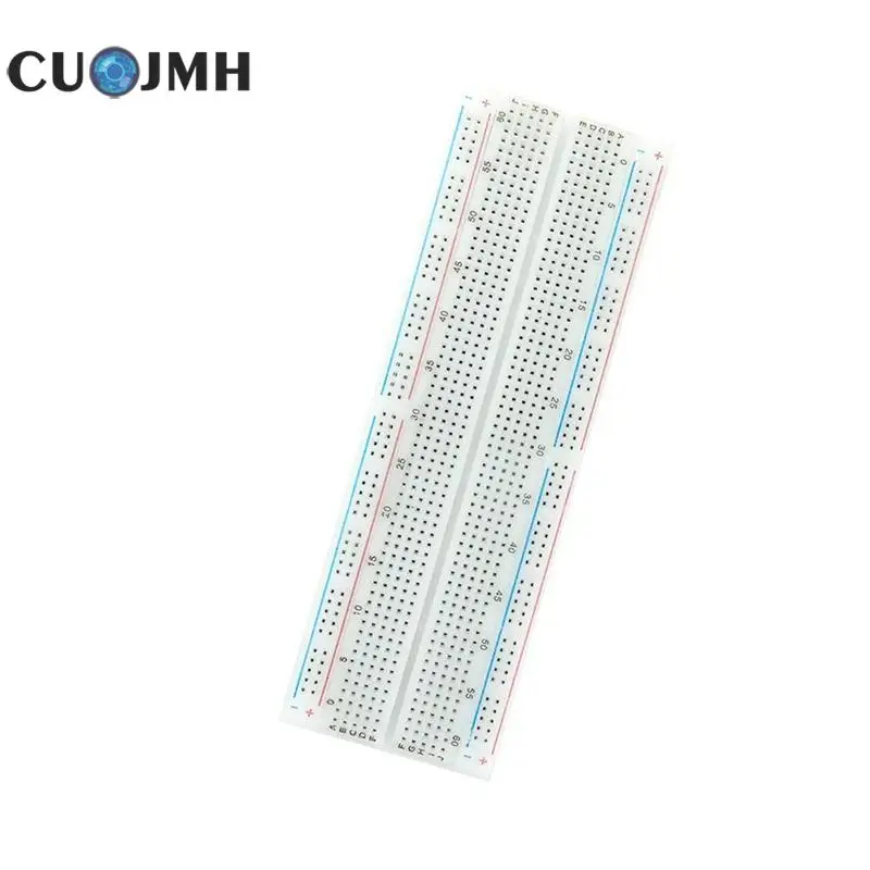 

1pcs Mb-102 Breadboard 830 Point Solderless Pcb Bread Board Mb102 Test Develop Diy Personal Protection Anti-static Plates