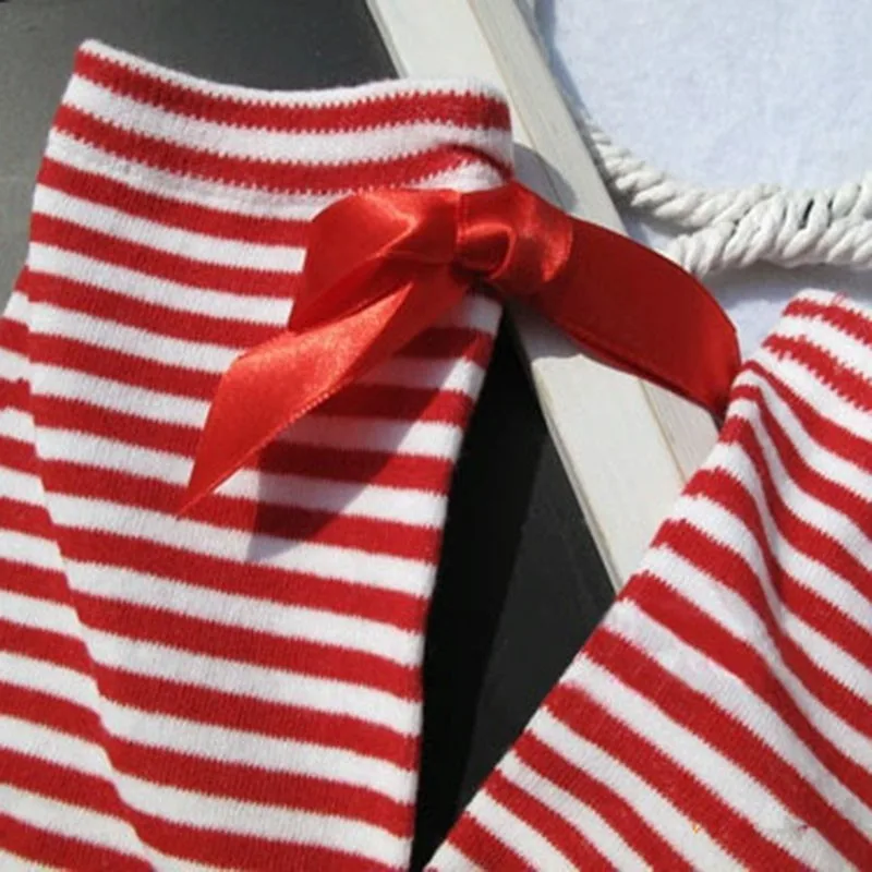 Модные Детские носочки детский лук хлопок высокая трубка носки для маленьких девочек мягкие теплые носки От 3 до 12 лет A