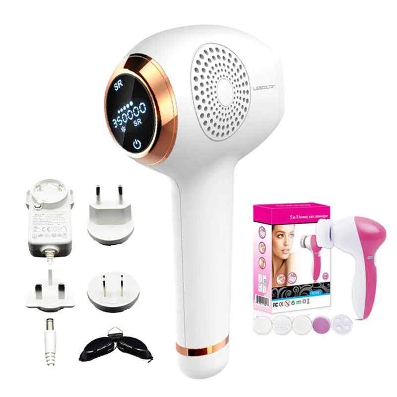 

Professional 350,000 Pulsed IPL Laser Permanent Hair Removal IPL laser Epilator Armpit Hair Removal Machine