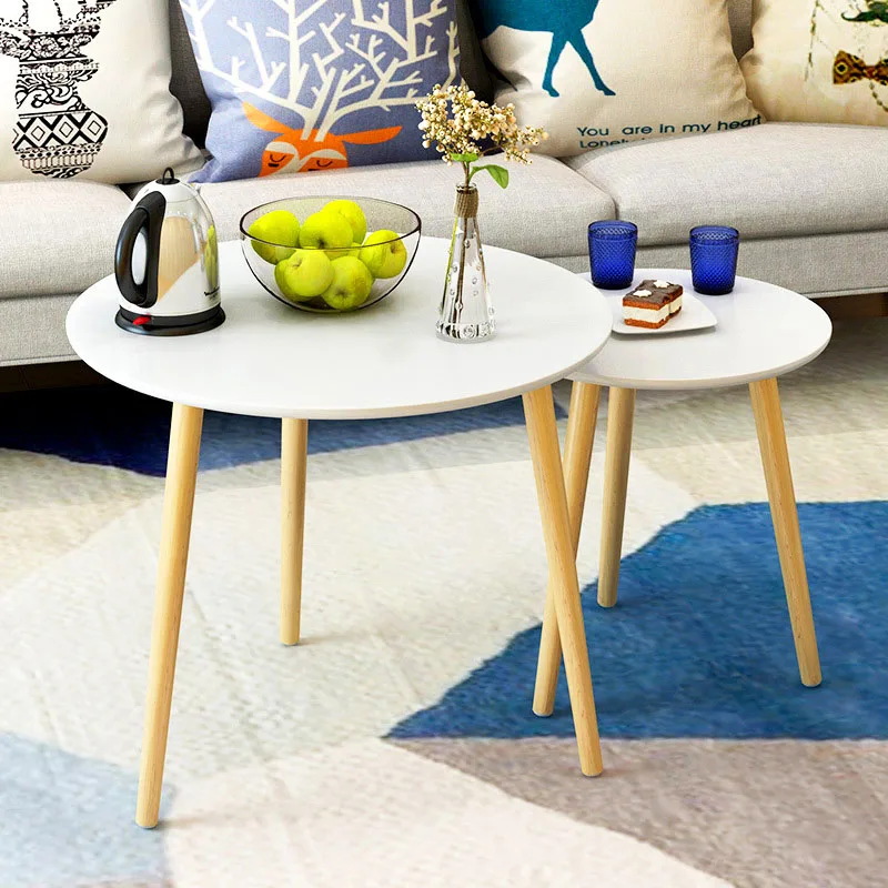 Modern minimalist Coffee Table living room creative Small Tea Table Sofa Side Table bedroom Bedside Table Home Furniture