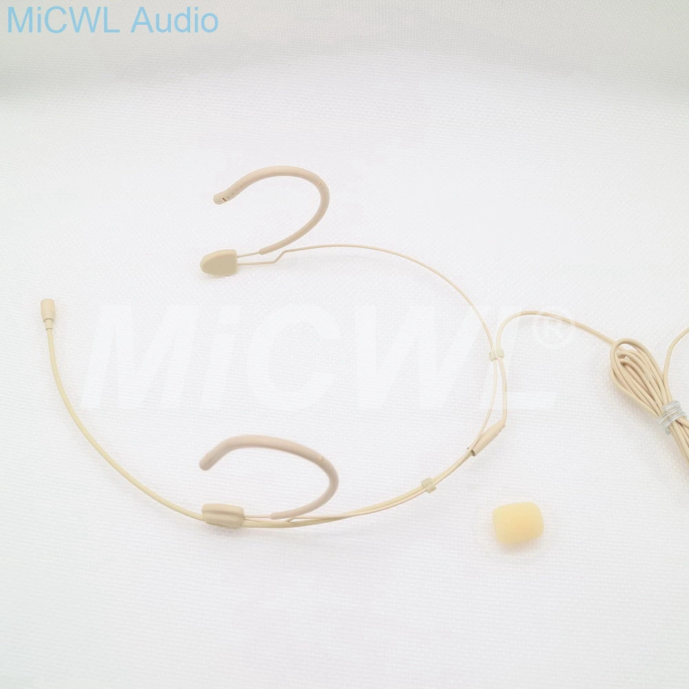 البيج سماعة متعددة الاتجاهات المكثف Headworn ميكروفون ل سنهيسر اللاسلكية نظام مع Bodypack الارسال البيج سماعة متعددة الاتجاهات المكثف Headworn ميكروفون ل سنهيسر اللاسلكية نظام مع Bodypack الارسال