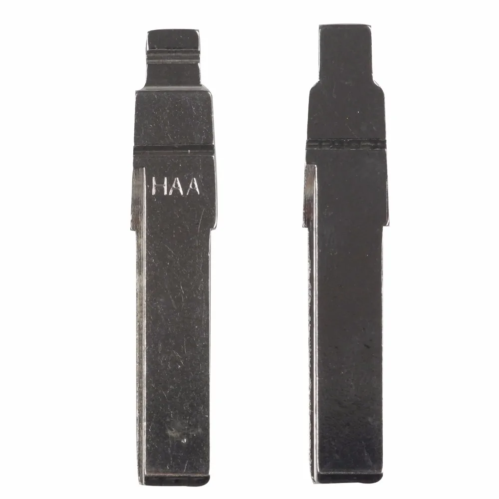 Cheap jingyuqin 1p Remote HAA HU66 Folding Flid Blank Key Uucut Blade For Vw Passat Bora Skoda Seattle For Audi A6 Car Key 4