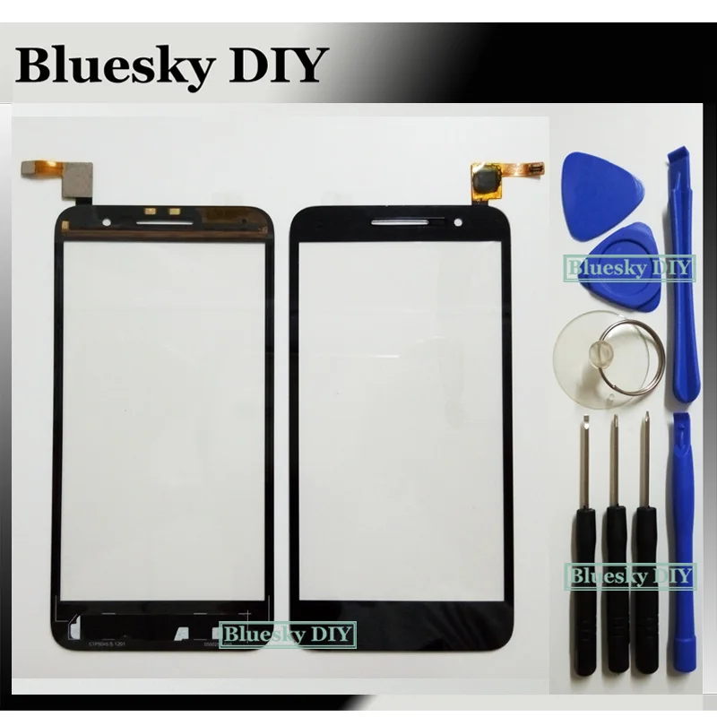 

Black For Vodafone Smart Prime 6 VF-895N VF895 VF895N VF-895 Touch Screen Digitizer Replacement + Tracking number + Tools