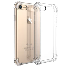 Для iPhone 11 Pro XS Max XR X 6 6S 7 8 Plus противоударный прозрачный резиновый силиконовый чехол