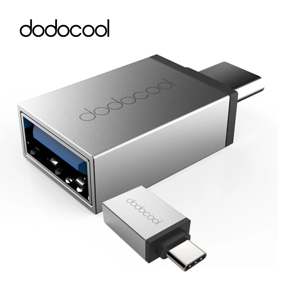 

dodocool USB Type C Adapter Male to USB 3.0 FemaleType-C Adapter Converter Type-C to Micro-USB Connector for Google Nokia N1