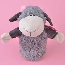 Вишневая овечья ручная кукла плюшевая игрушка, мягкая детская/Детская кукла игрушка в подарок