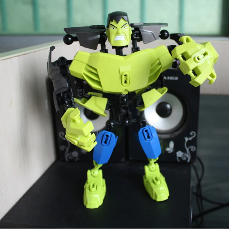 Compatible legoe Marvel Super Heroes Avengers Building Blocks Ultron Figures  Iron Man Batman Hulk Captain America  Bricks Toys