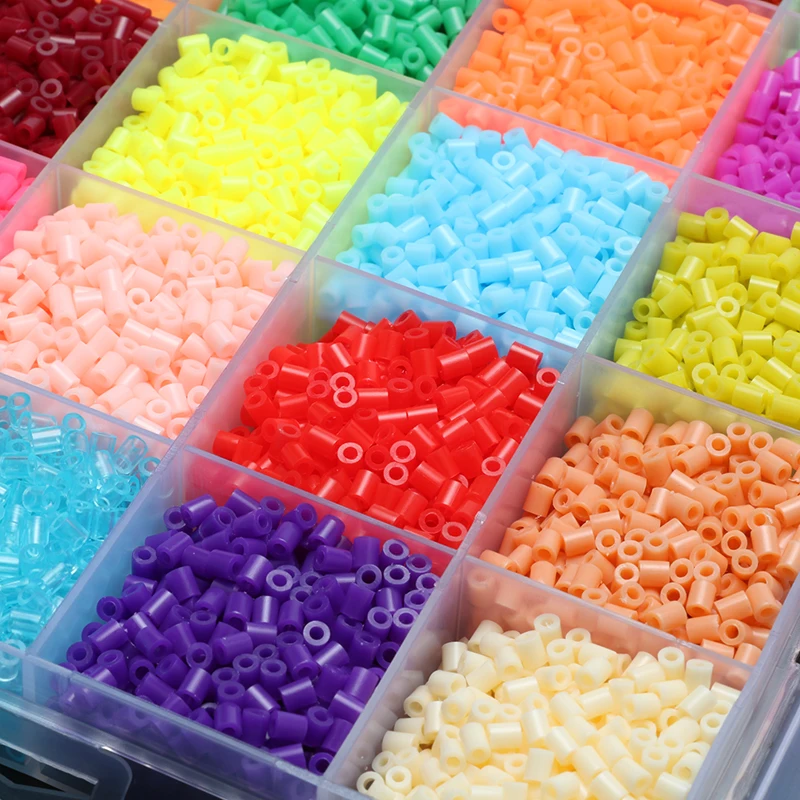 48 цветов 26000 шт. 2 6 мм набор бусин Hama пегборд игрушек бусины Perler шаблонов для