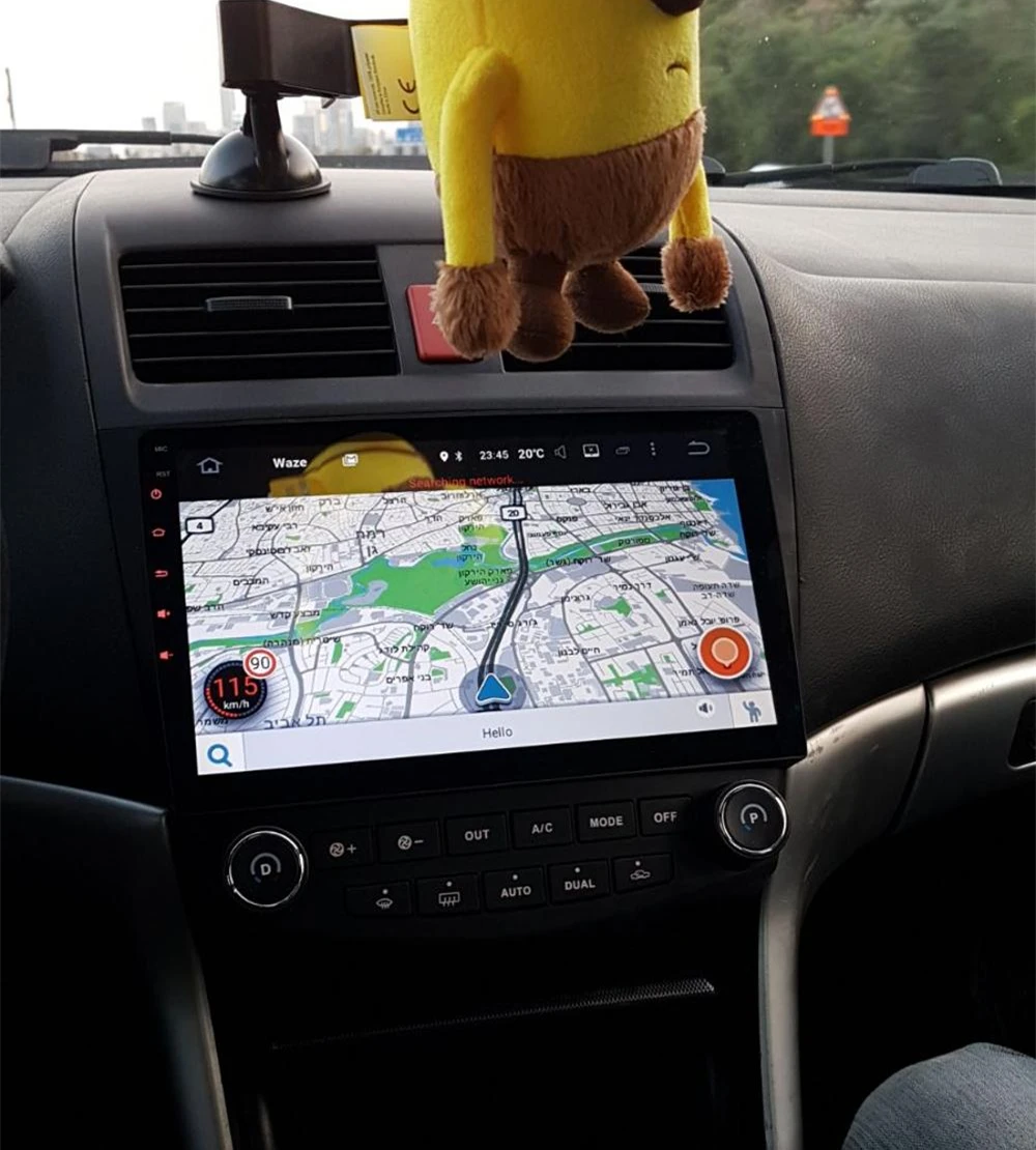 Perfect 4GB+64GB PX5 10.1" Android 9.0 Car DVD GPS for Honda Accord 7 2003 2004 2005 2006 2007 Stereo Radio Bluetooth WIFI Mirror-link 5