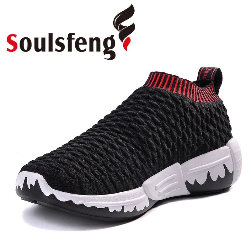 Soulsfeng/Женская обувь мужские носки кроссовки модная повседневная прогулочная