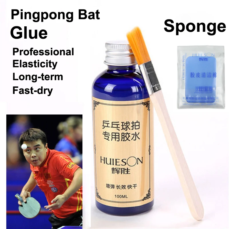 

2Pcs Table Tennis Glue Sponge Liquid School Accessory Ping Pong Adhesive Racket Bat Bts Material Bond Stationery Store Kit Item