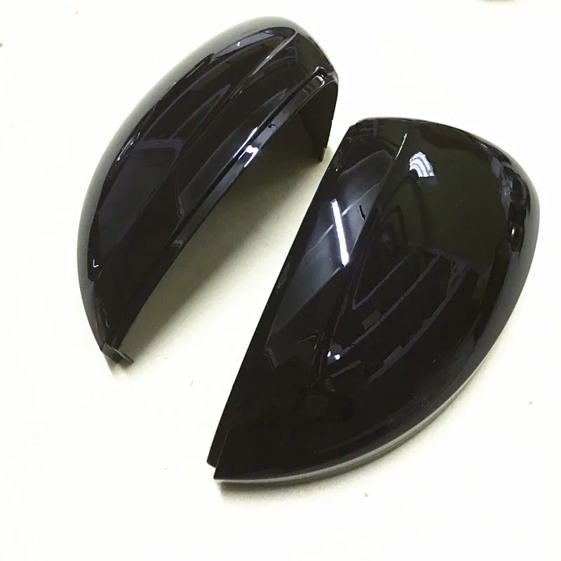 ABS черная Боковая дверь зеркало заднего вида Накладка для Tiguan Allspace TIGUAG L MK7