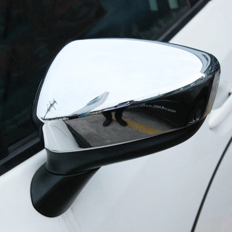 

Ax Chrome Rear View Side Door Mirror Cover For Mazda Cx-5 Cx5 2012 2013 2014 Cap Trim Molding Garnish Overlay Decoration Styling