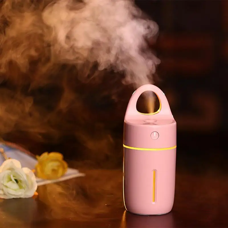

Magic Cup USB Ultrasonic Air Humidifier Aroma Diffuser Purifier with Colorful Led Light Office Essential Oil Aroma Diffuser