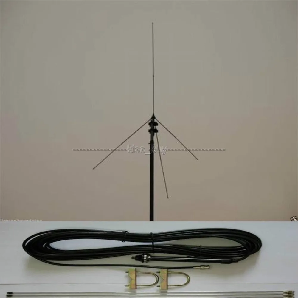 

15M Cable Powerful 1/4 GP antenna for 0.5W-30 Watt FM transmitter Radio Station module