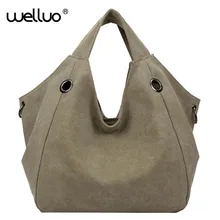 Bolsos de lujo de Nueva Lona de La Manera Grandes Bolsas de Las Mujeres Del Hobo de Alta Calidad Mensajero de las mujeres Famosas Bolsas de Asa Superior 2016 Marca señora XA883B