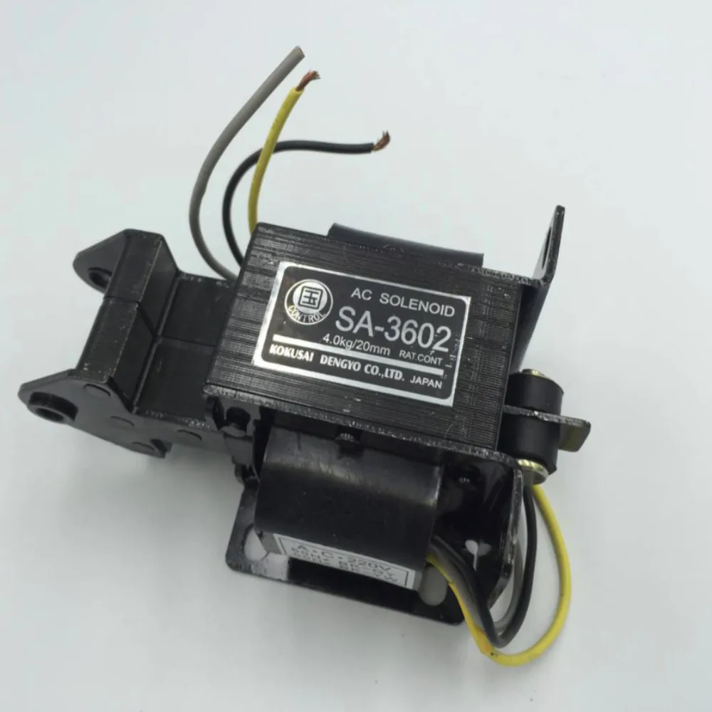 Electroimán de tracción AC-Samfox AC 220V Electroimán de tracción Electroimán de tracción 220VAC 29N Carrera 20mm