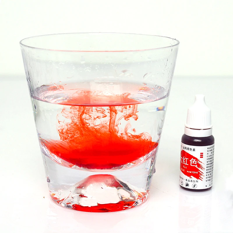 12 Colors Cake Food Coloring Set 10ml Natural Ink For Cake Decoration Colorful Airbrush Accessories For Cake DIY