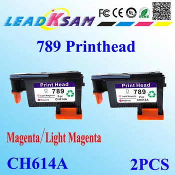 

2x 789 print head CH614A Magenta Light Magenta printhead compatible for hp789 for 789 L25500 printer