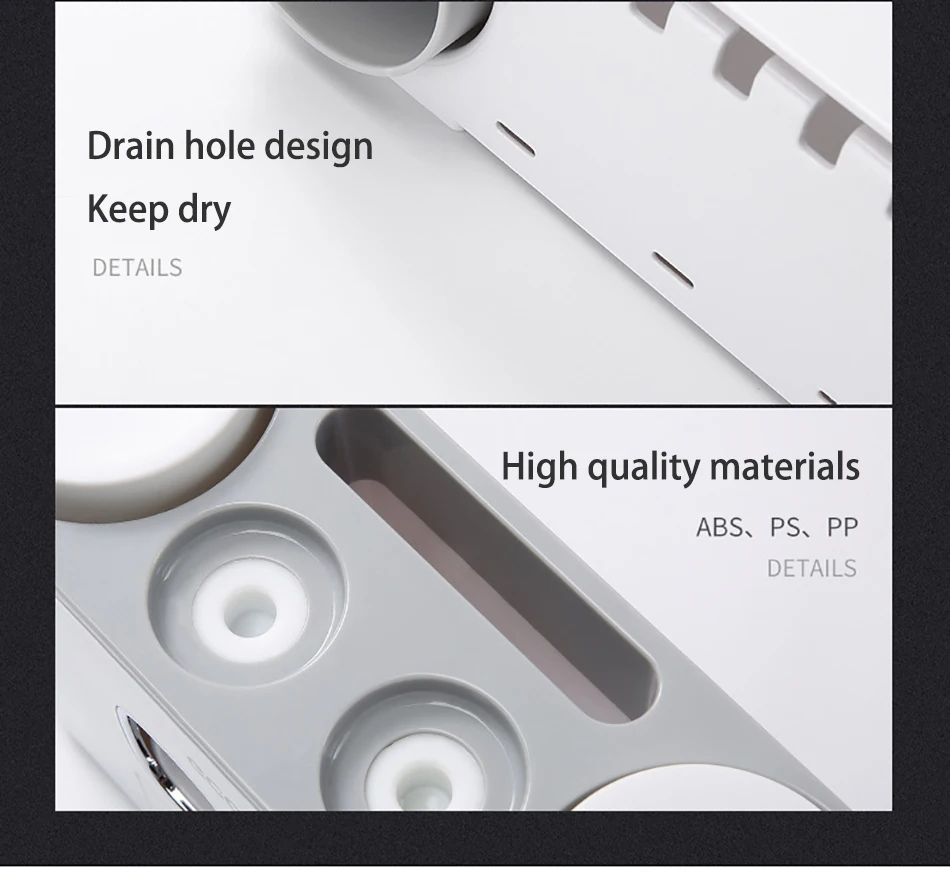 Домашний чехол-дозатор для зубной пасты, настенная подставка для зубных щеток, соковыжималка для зубной пасты, аксессуары для ванной комнаты, стеллаж для хранения
