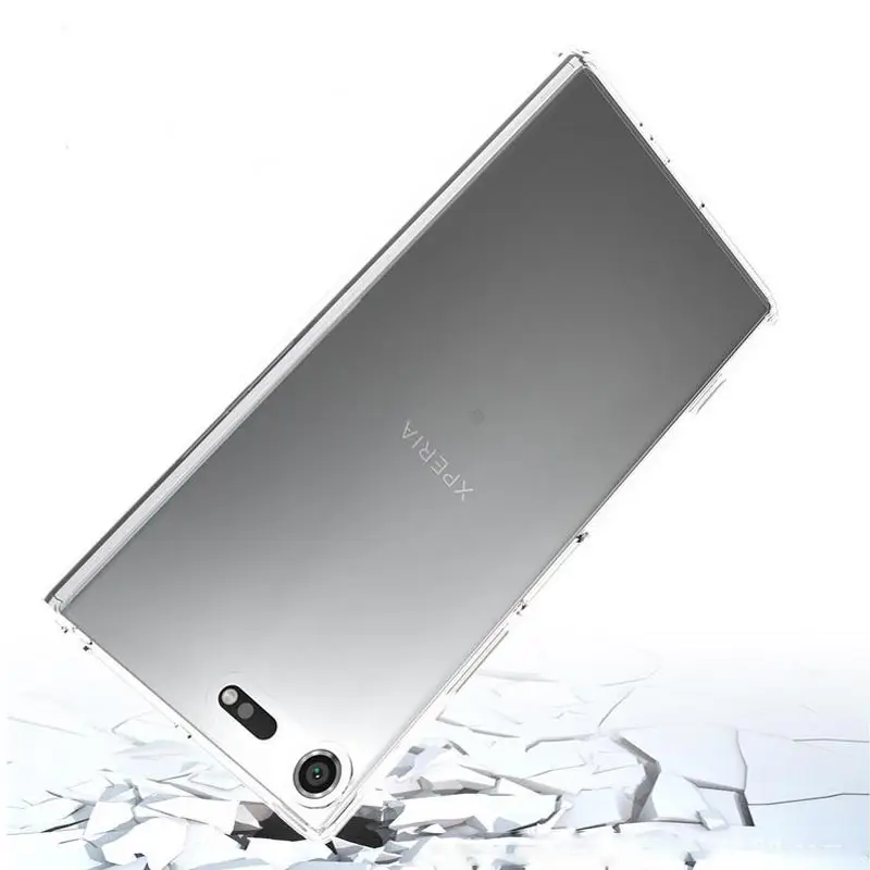 Для Sony Xperia XZ Премиум чехол Ultra Clear акрил+ Силиконовые Панцири Гибридный задняя крышка для Sony XZ Премиум g8141 g8142 Чехол Лидер продаж