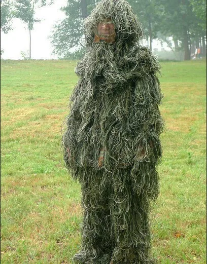 3D Ghillie Francotirador Militar Trajes de Camuflaje Ropa de caza de Caza  Con Arco|hunting sight|clothing railhunt blue - AliExpress