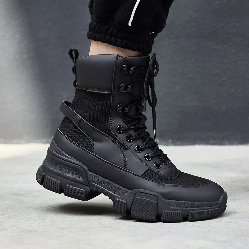 MSSTOR 2018 New Arrivals Martin Boots Women Skateboarding Shoes Genuine Leather Sport Shoes Woman Brand Athletic Ladies Sneakers