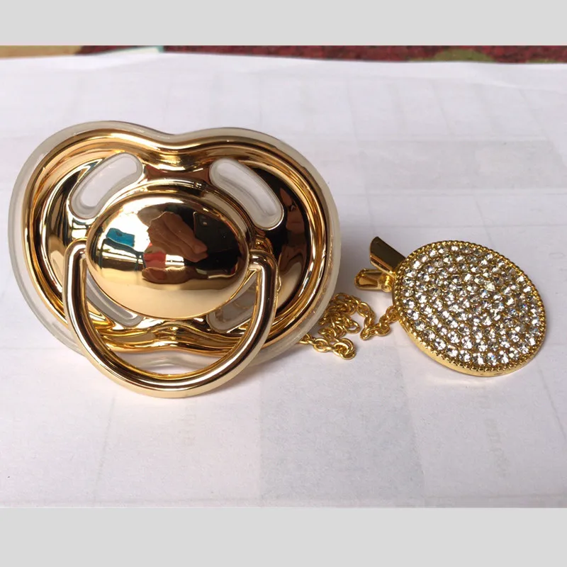 

MIYOCAR all god pacifier and pacifier clip unique design for baby SGS certificate safe luxurious pacifier gift for baby