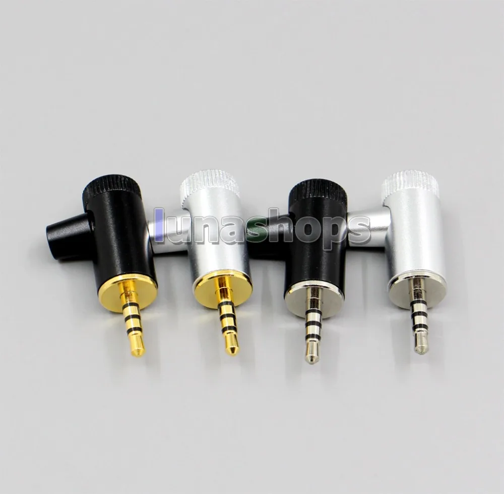 

L Shape Flat Steps Balanced 2.5mm 4 poles TRRS Plug adapter For Astell & Kern AK380 AK240 AK100i KANN AK70