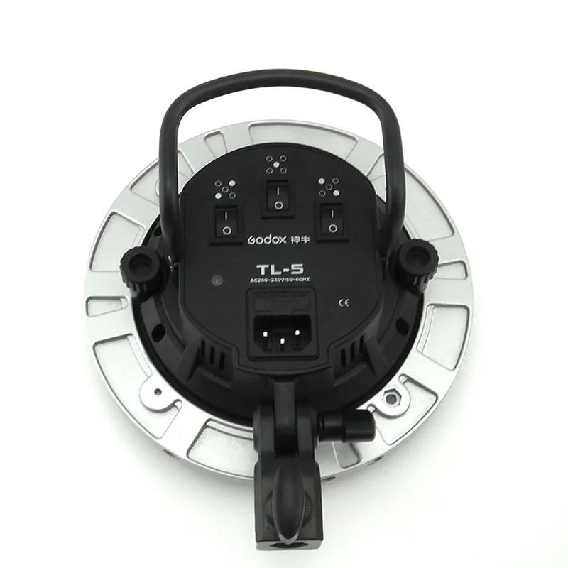Godox TL-5 E27 5 патрон-светильник+ 5 шт. 150 Вт 5500 к лампа для фотостудии непрерывный светильник ing 5в1 Трехцветная лампа с головкой