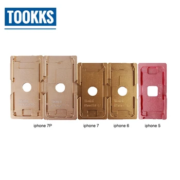 

Aluminium Metal Mould For iPhone 7/7P/6S/6P/6s/6/5/5s/5c Positioning Mould Only for the front glass with frame Location