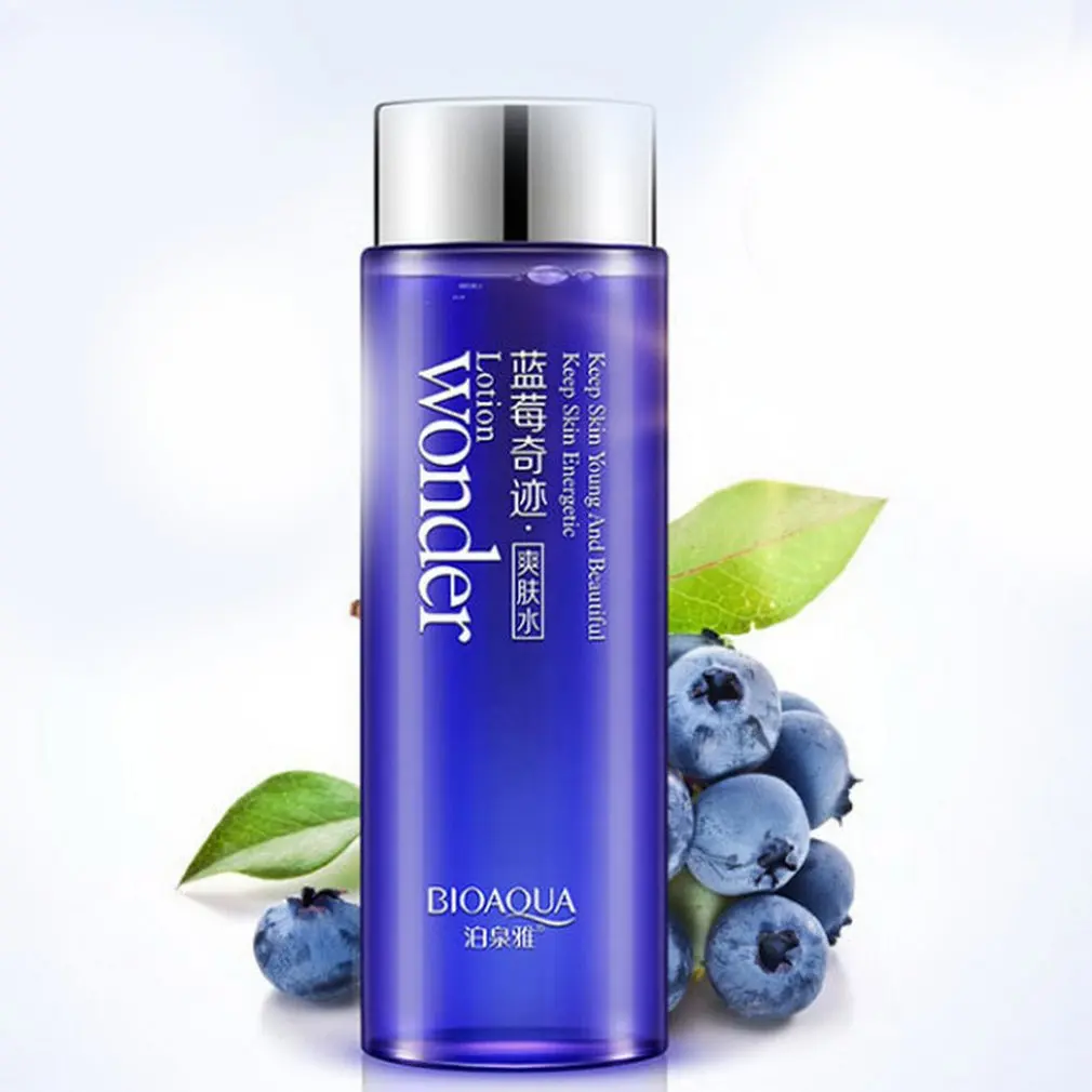“ Clareamento da Pele Toner Poros Hidratante Cuidados Blueberry