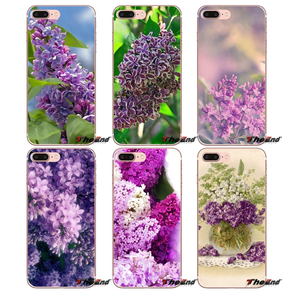 

For iPhone X 4 4S 5 5S 5C SE 6 6S 7 8 Plus Samsung Galaxy J1 J3 J5 J7 A3 A5 2016 2017 Pink Purple White Lilac Colorful Soft Case