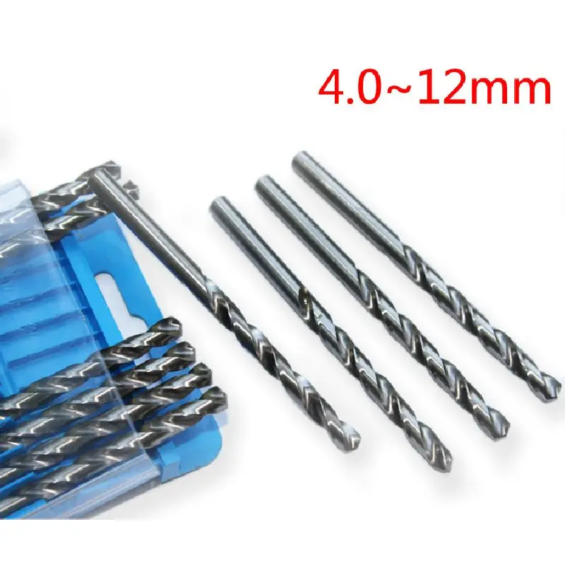 24 sizes 4 13mm M2 High Speed Steel Grinding Twist Drill Bits HSS