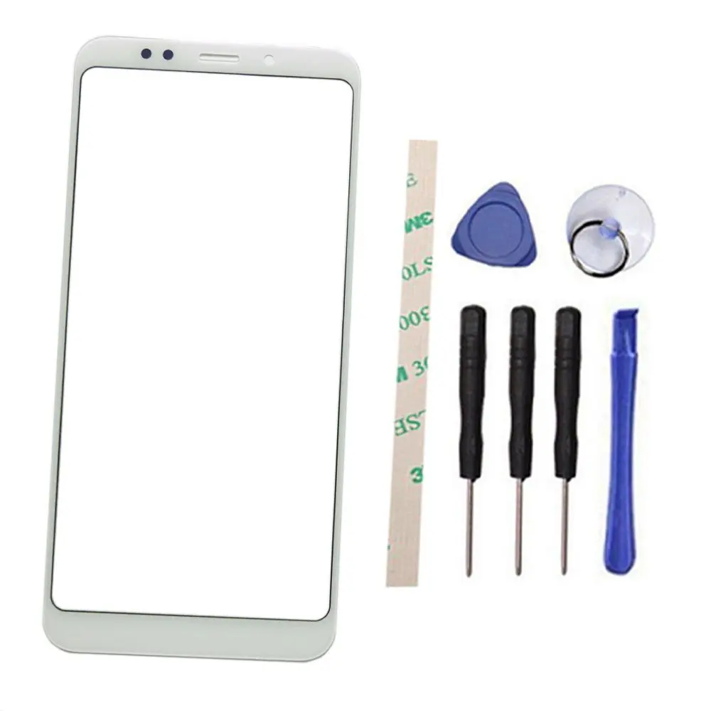 Замена для Xiaomi Redmi 5 плюс 99 &quotспереди Стекло Внешний объектива Экран (без касания