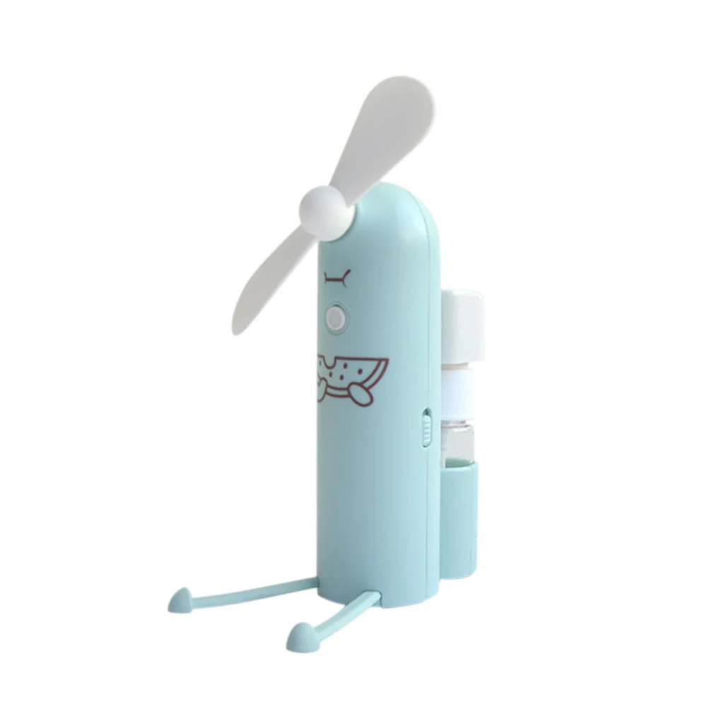 USB мини-вентилятор Ручной кондиционер вентилятор бутылка для воды туман спрей Охлаждающие вентиляторы с держателем для телефона для дома на открытом воздухе лето