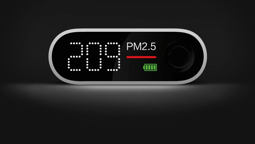 Xiao mi Smart mi PM2.5 детектор воздуха портативный PM 2,5 mi ni чувствительный mi jia монитор качества воздуха для дома офиса отеля mi светодиодный экран