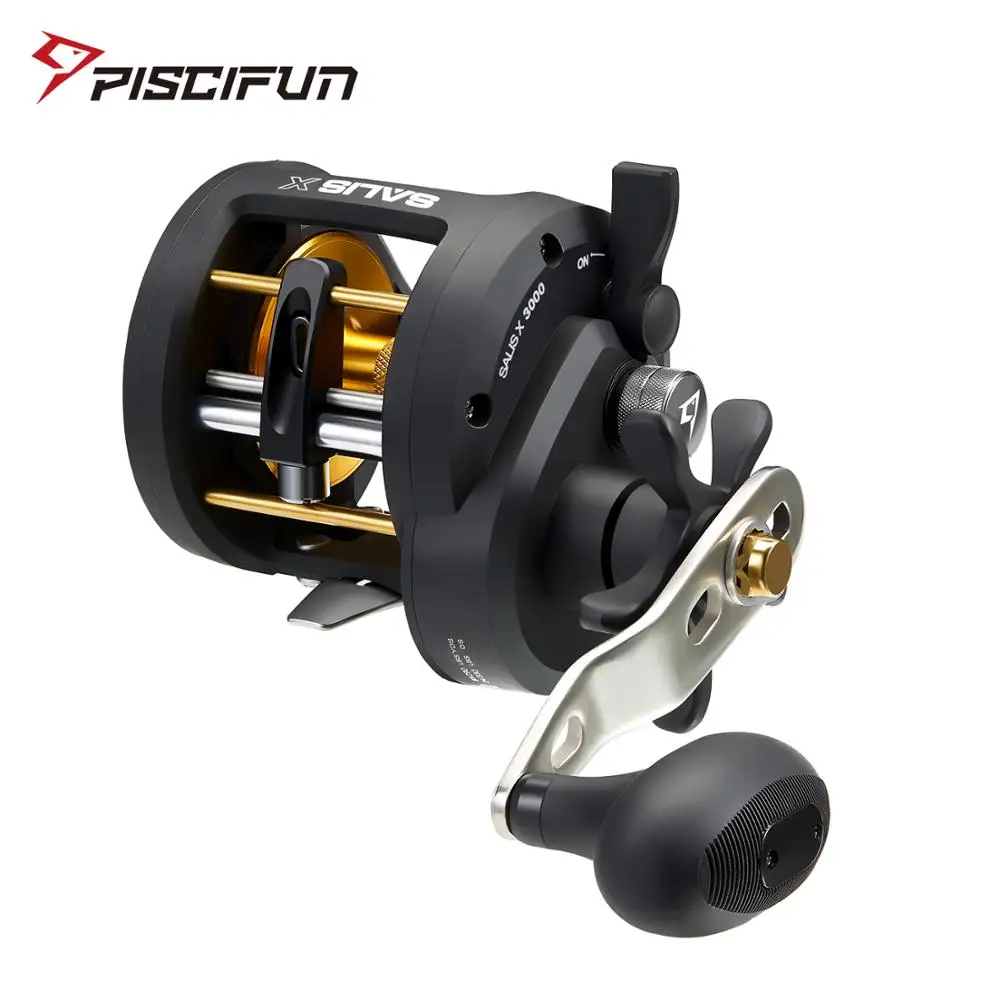 Катушка рыболовная Piscifun Salis X 6 2: 1 до 17 кг|Рыболовные катушки| |
