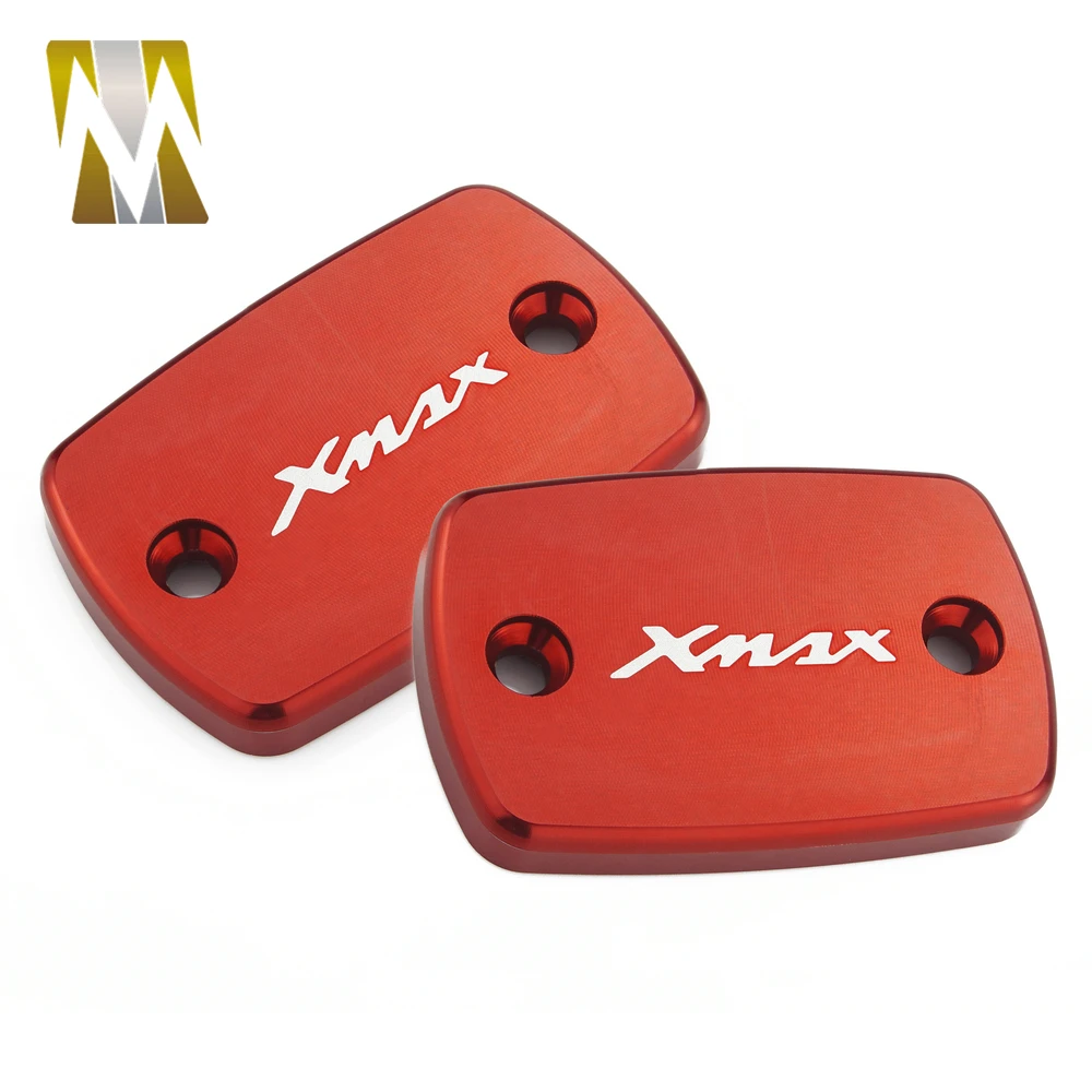 With Logo For Yamaha Xmax300 x max X-MAX 300 2017 2018 Motorcycle Brake Clutch Oil Fluid Reservoir Cap Cover (10)