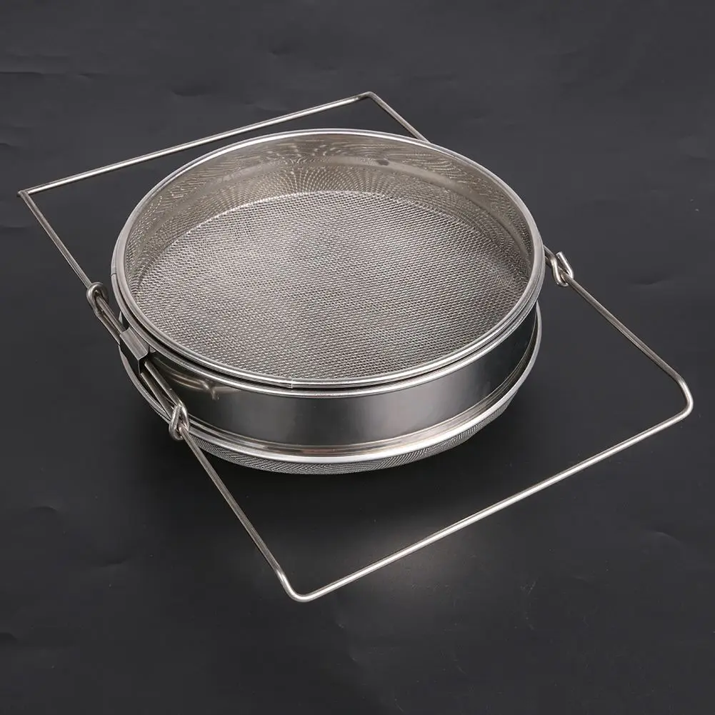 Stainless Steel Honey Filters Strainer Network Stainless Steel Screen Mesh Filter Beekeeping Tools Honey Tools 24.5cm Stainless Steel Honey Filters Strainer Network Stainless Steel Screen Mesh Filter Beekeeping Tools Honey Tools 24.5cm