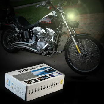 

Hid kit lights ballast for Harley Davidson Softail Standard Auto H6 Motorcycle Headlight 3000K,4300K,6000K,8000K,10000K 15000